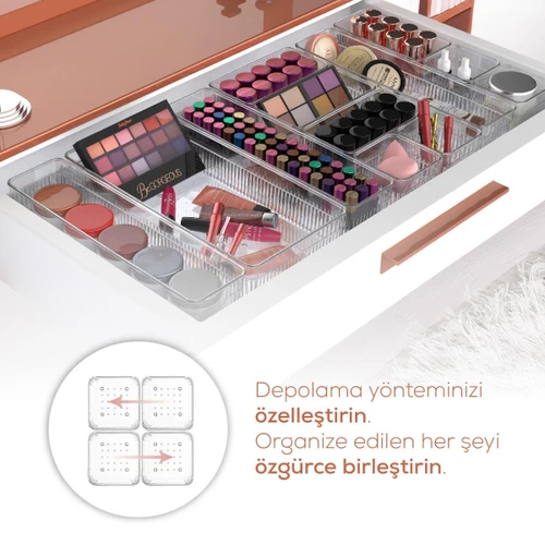 Vienev 13'lü Dolap Içi Çekmece Düzenleyici - Mutfak Çekmece Içi Kaşıklık Organizer