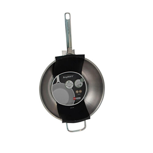 Berghoff Dina Helix Paslanmaz Çelik Wok Tava 30cm Berghoff Dina Helix Paslanmaz Çelik Wok Tava 30cm