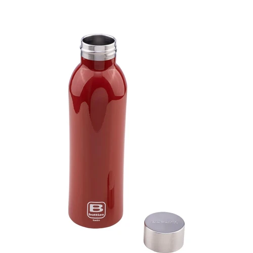 Bugatti Twin Pas Cel Termos 500ml Parlak Kırmızı