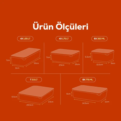 Vienev 24'lü Buzdolabı Düzenleyici Organizer Mikrodalgaya Uygun Difriz Saklama Kabı Mint
