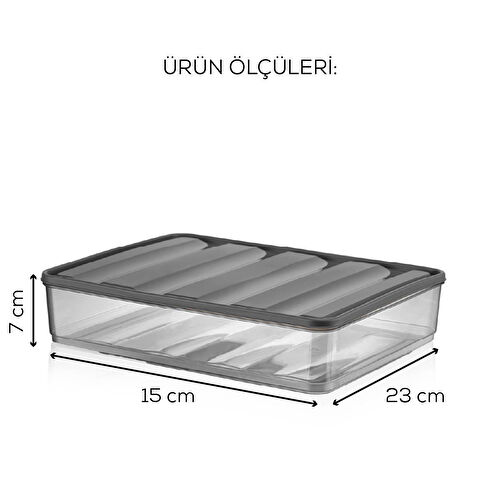 Vienev 2li Bella Buzdolabı Düzenleyici Saklama Kabı 3,5 Litre