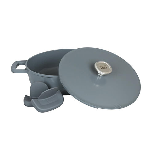 BergHOFF LEO Phantom Pilav Tenceresi 28 cm Smoked Grey