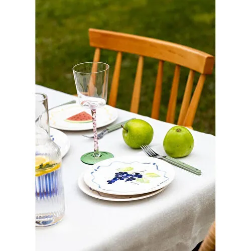 The Mia Furutta Pasta Tabağı 6lı Set 19 Cm