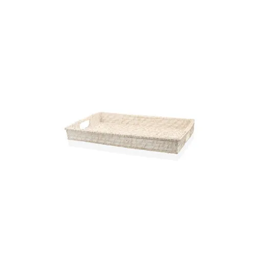 The Mia Hasır Tepsi Dikdörtgen 45x31x6 Cm