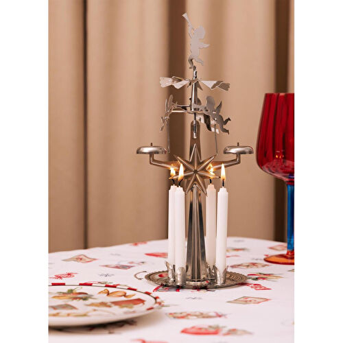 The Mia Angel Metal Mumluk Gümüş The Mia Angel Metal Mumluk Gümüş