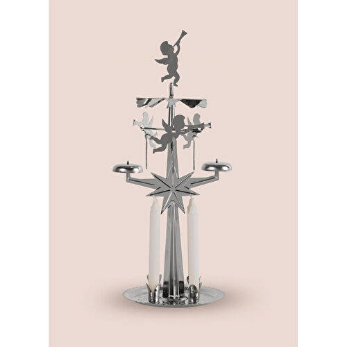 The Mia Angel Metal Mumluk Gümüş The Mia Angel Metal Mumluk Gümüş