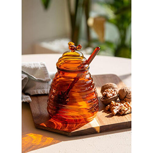 The Mia Cam Bal Kavanozu Amber 13 Cm