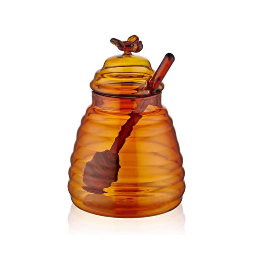 The Mia Cam Bal Kavanozu Amber 13 Cm