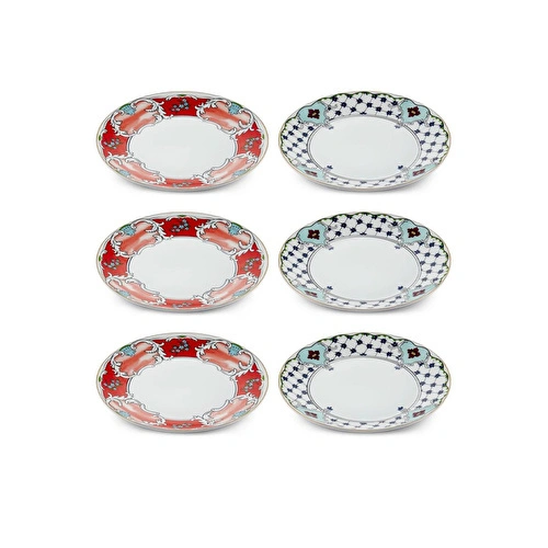 The Mia Amore Pasta Tabağı 6 Kişilik The Mia Amore Pasta Tabağı 6 Kişilik