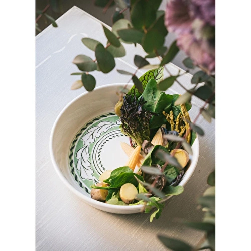 The Mia Provence Lavanta Salata Kasesi Beyaz 23x6 Cm