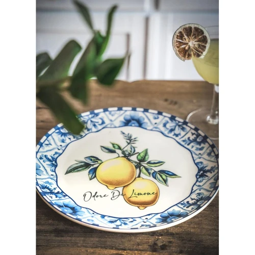 The Mia Odore Di Limone Servis Tabağı 6lı Set 26 Cm Odl003
