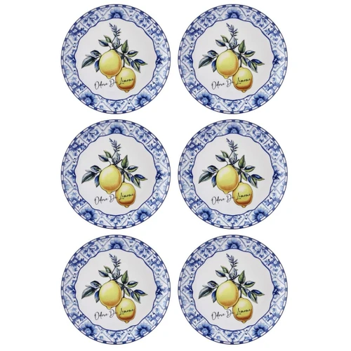 The Mia Odore Di Limone Servis Tabağı 6lı Set 26 Cm Odl003