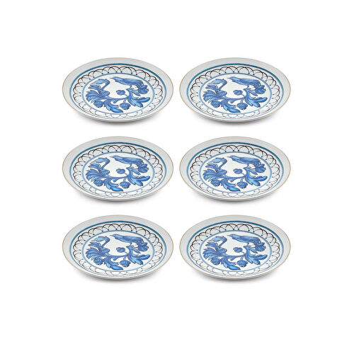 The Mia Azul Pasta Tabağı 6 Kişilik