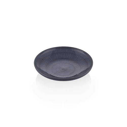 The Mia Noon Yemek Tabağı 6lı Gri 20 Cm