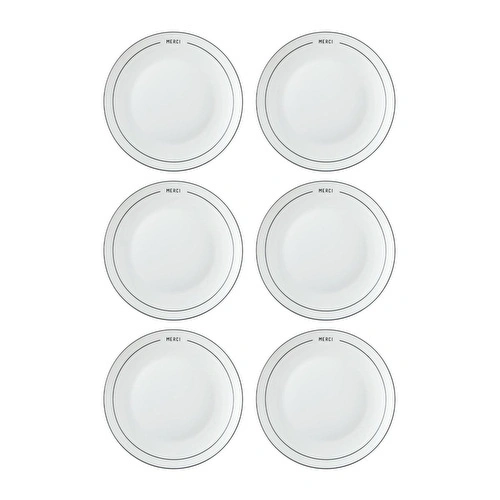 The Mia Round Pasta Tabağı 6 Kişilik