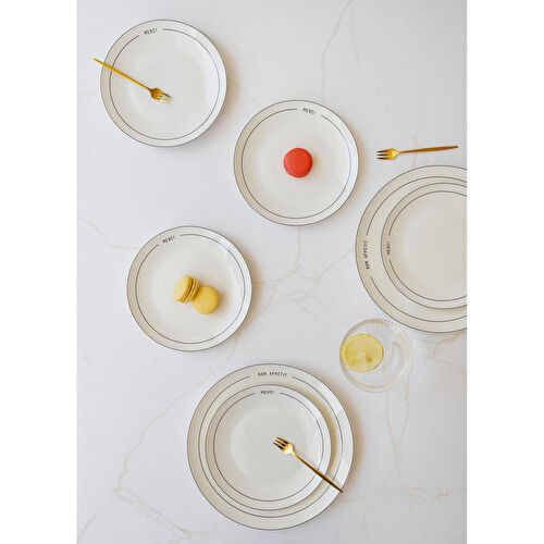 The Mia Round Pasta Tabağı 6 Kişilik