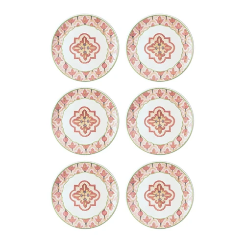 The Mia Dolce Vita Pasta Tabağı 6lı Set 19 Cm Dvt0002
