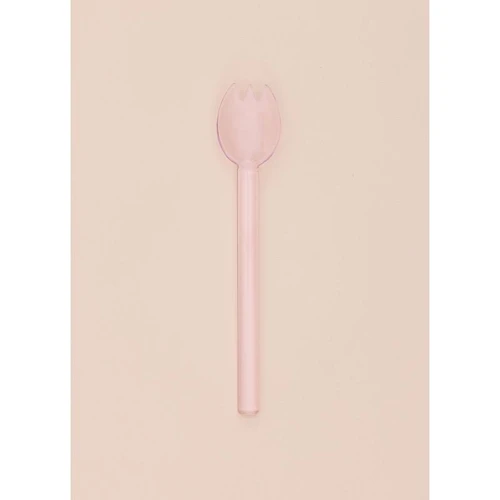 The Mia Abiete Dondurma Ve Tatlı Kaşığı Pembe 6lı Set