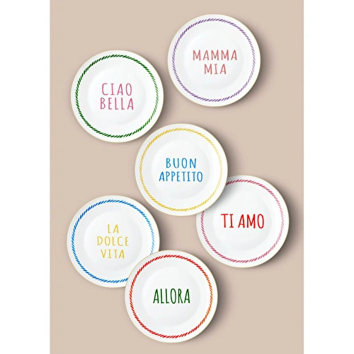 The Mia Ti Amo Servis Tabağı 6 Kişilik The Mia Ti Amo Servis Tabağı 6 Kişilik