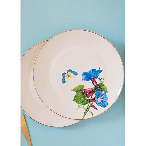 The Mia Blomma Servis Tabağı 6 Kişilik