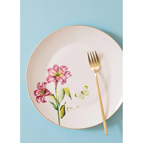 The Mia Blomma Servis Tabağı 6 Kişilik