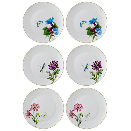 The Mia Blomma Servis Tabağı 6 Kişilik