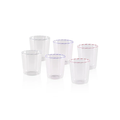 The Mia Borosilikat Su Bardağı 6 Parça 320 Ml