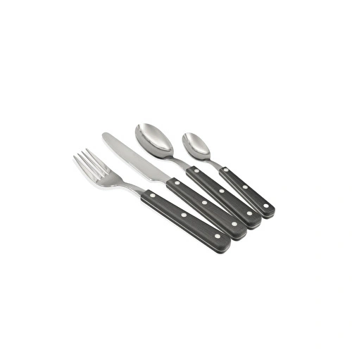 The Mia Dark Çatal Kaşık Bıçak Takımı 24 Parça The Mia Dark Çatal Kaşık Bıçak Takımı 24 Parça