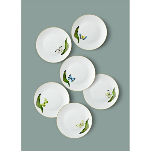 The Mia Folium Pasta Tabağı 6 Kişilik