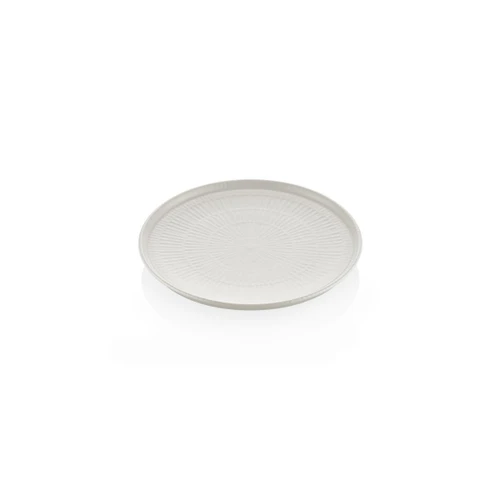 The Mia Noon Pasta Tabağı 6lı Set Krem 19 Cm