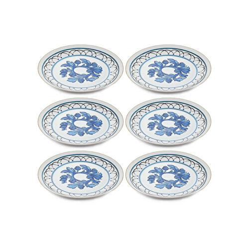 The Mia Azul Servis Tabağı 6 Kişilik