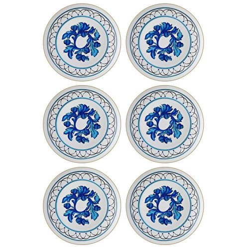 The Mia Azul Servis Tabağı 6 Kişilik