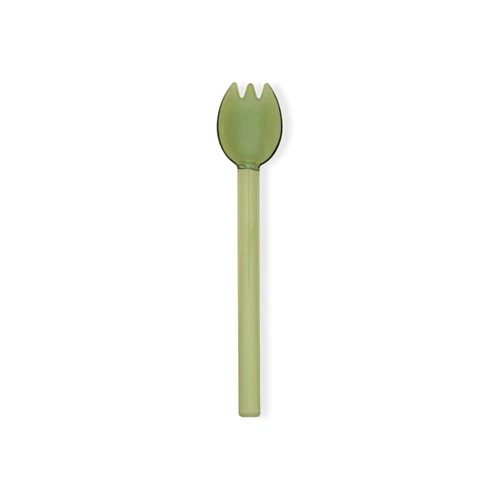 The Mia Abiete Dondurma Ve Tatlı Kaşığı Yeşil 6lı Set