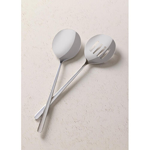 The Mia Giallo Servis Seti Gümüş 2 Parça