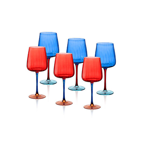 The Mia Şarap Kadehi 6 Parça 600 Ml 10607