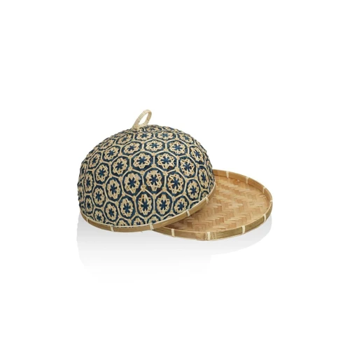The Mia Bambu Natural Tepsi 36x36x23 Cm