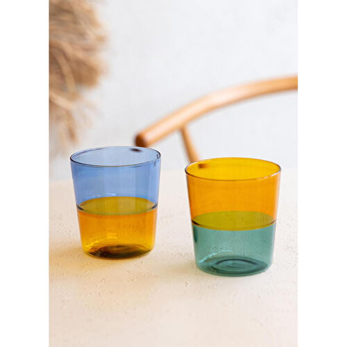 The Mia Rainbow Su Bardağı Amber 320 Ml