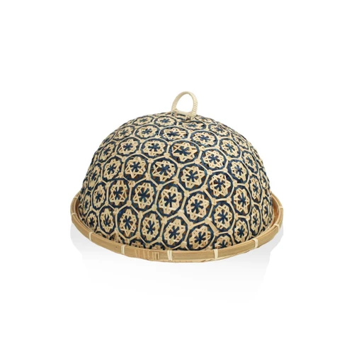The Mia Bambu Natural Tepsi 42x42x25 Cm