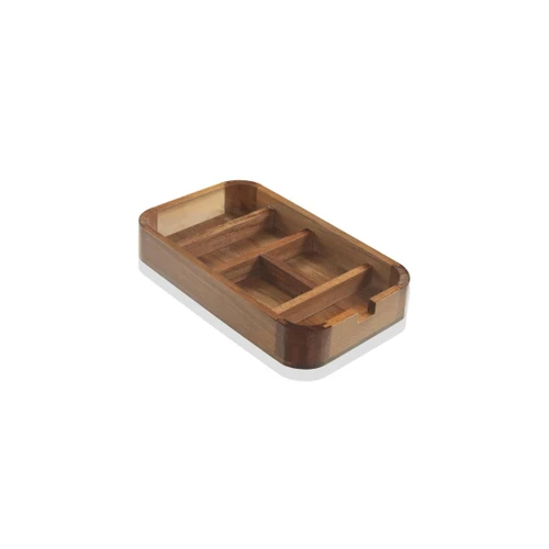 The Mia Natura Akasya Bölmeli Organizer Kutu 25x14x4 Cm
