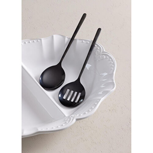 The Mia Giallo Servis Seti Siyah 2 Parça