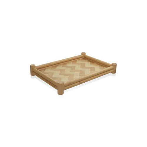 The Mia Wicker Bambu Tepsi 36x25 Cm Tps0072