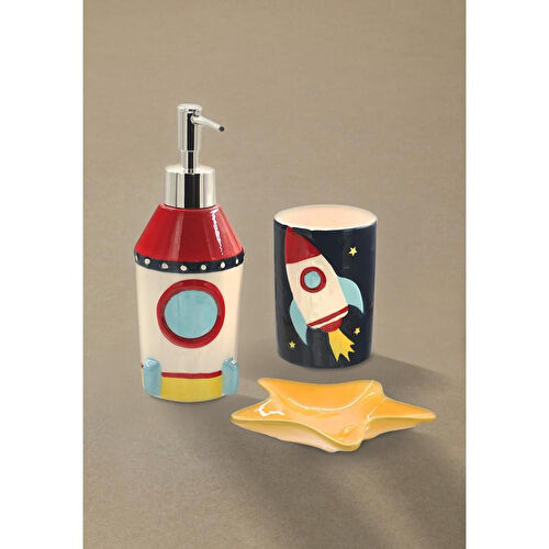 The Mia Rocket Banyo Seti 3 Parça