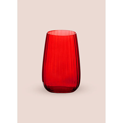 The Mia Cam Su Bardağı Kırmızı 600 Ml Brd0122