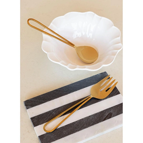 The Mia Stillo Salata Servis Takımı 2 Parça