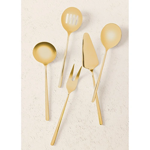 The Mia Giallo Servis Seti Gold 5 Parça