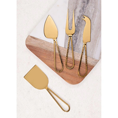 The Mia Stillo Peynir Servis Takımı 4 Parça