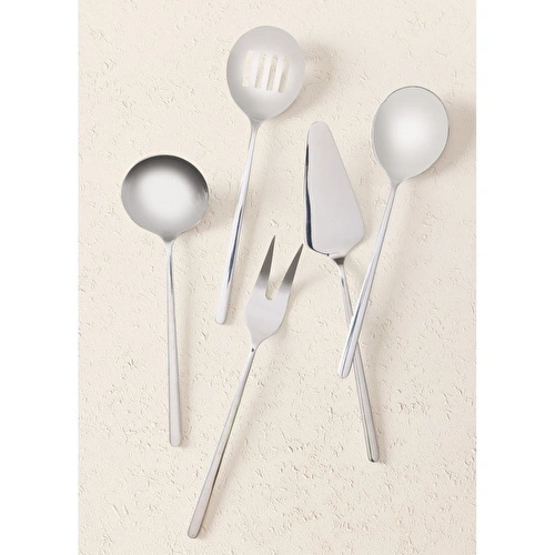 The Mia Giallo Servis Seti Gümüş 5 Parça