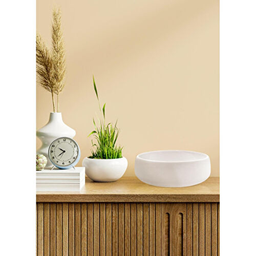 The Mia Pure Dekoratif Kase 30x30x9 Cm