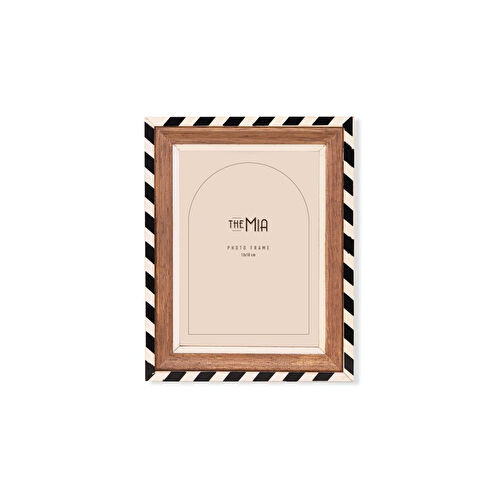 The Mia Striped Fotoğraf Çerçevesi 18x23 Cm