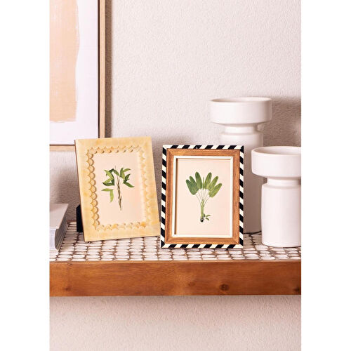 The Mia Striped Fotoğraf Çerçevesi 18x23 Cm